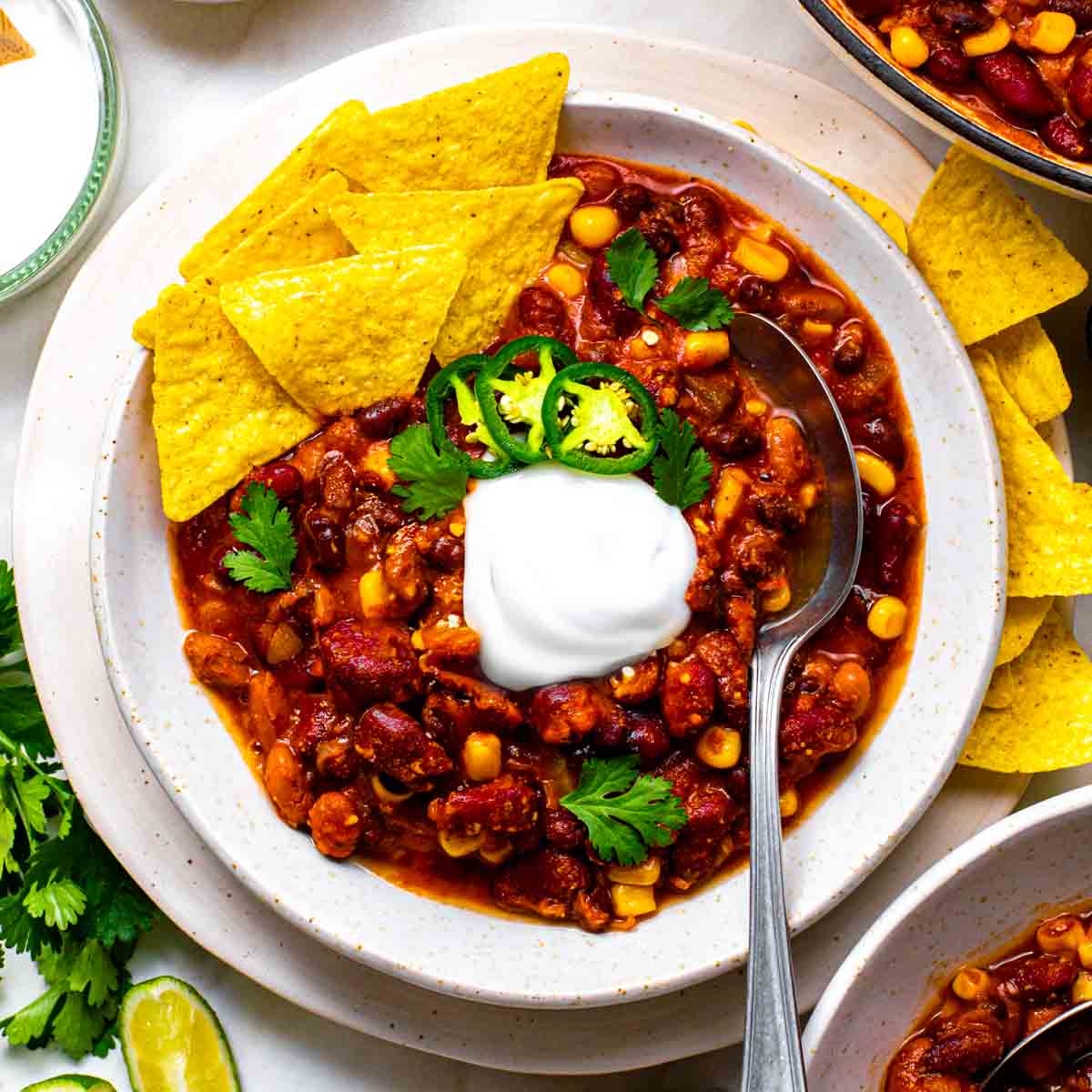 Three-Bean Chili (Fast and Easy)