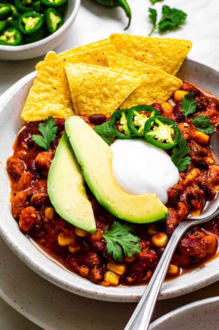 Three-Bean Chili (Fast and Easy)