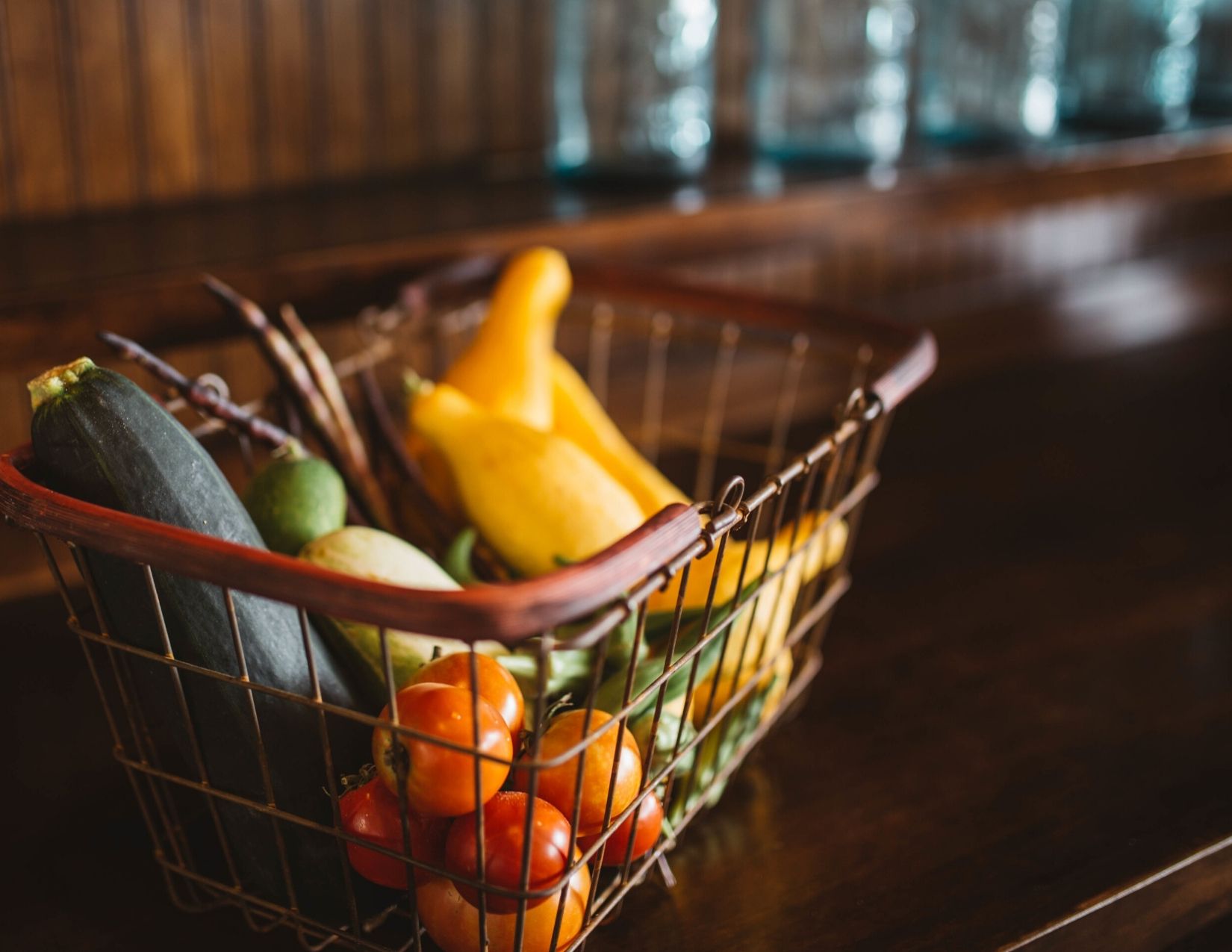 basket of vegetables