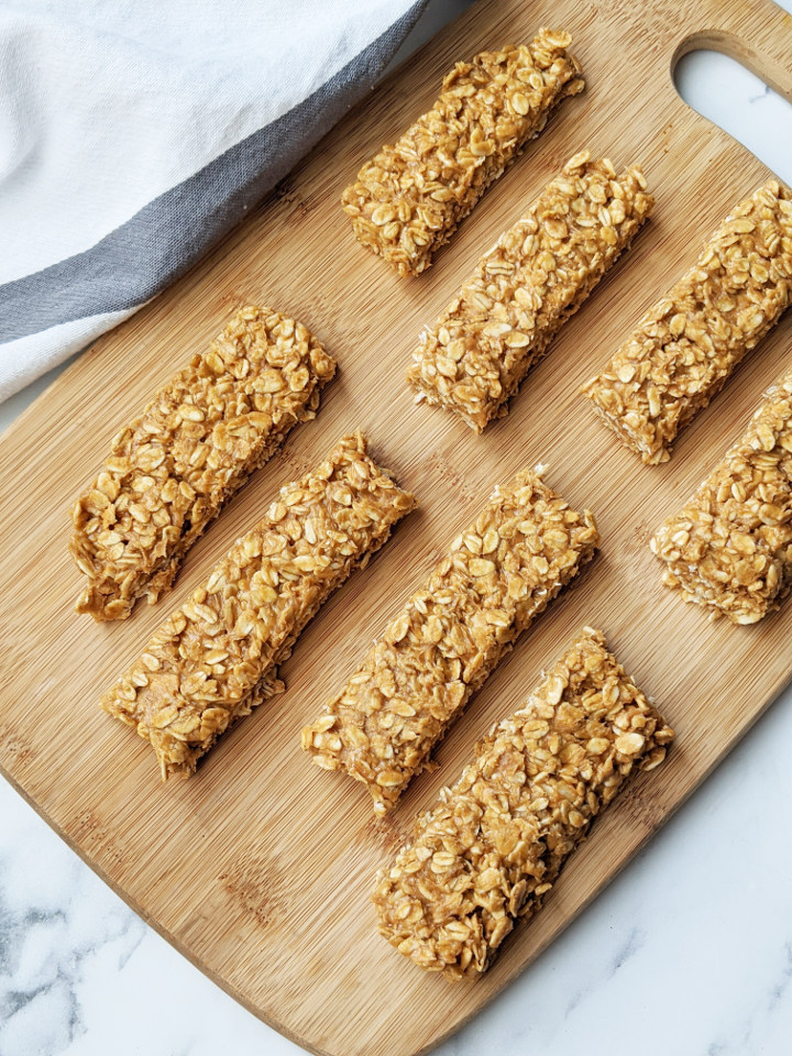 5 Ingredient No Bake Granola Bars Vegan Gluten Free Health My