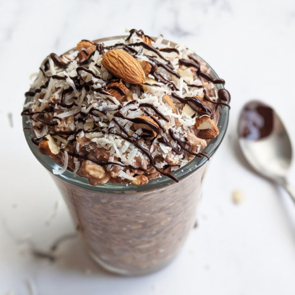 Vegan Almond Joy Overnight Oats Health My Lifestyle