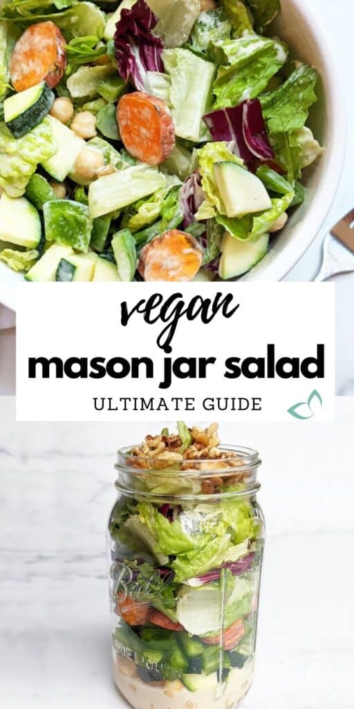 How to Meal Prep Vegan Poke Salad Jars - garden grub