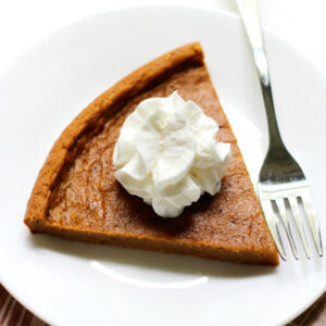 Crustless Sweet Potato Pie
