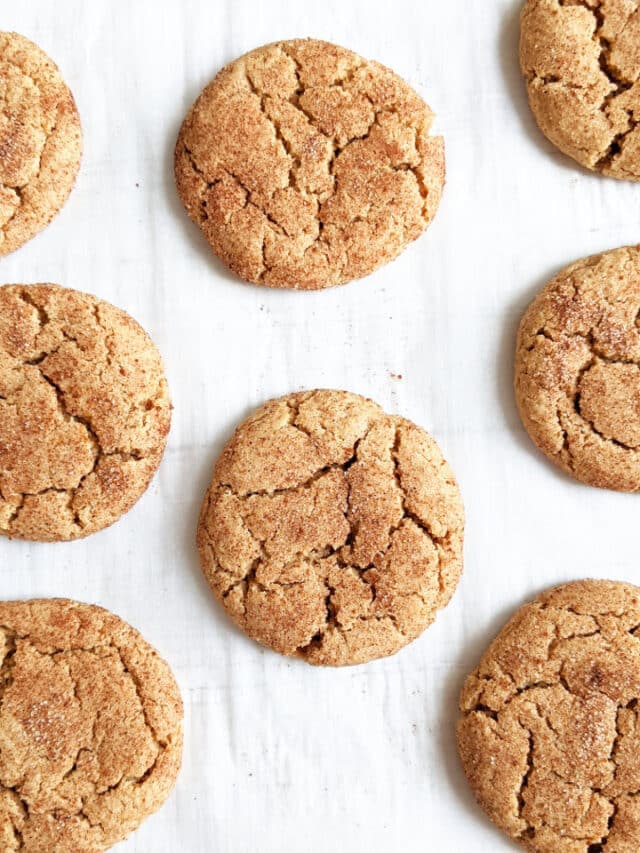 Best Vegan Snickerdoodle Cookies