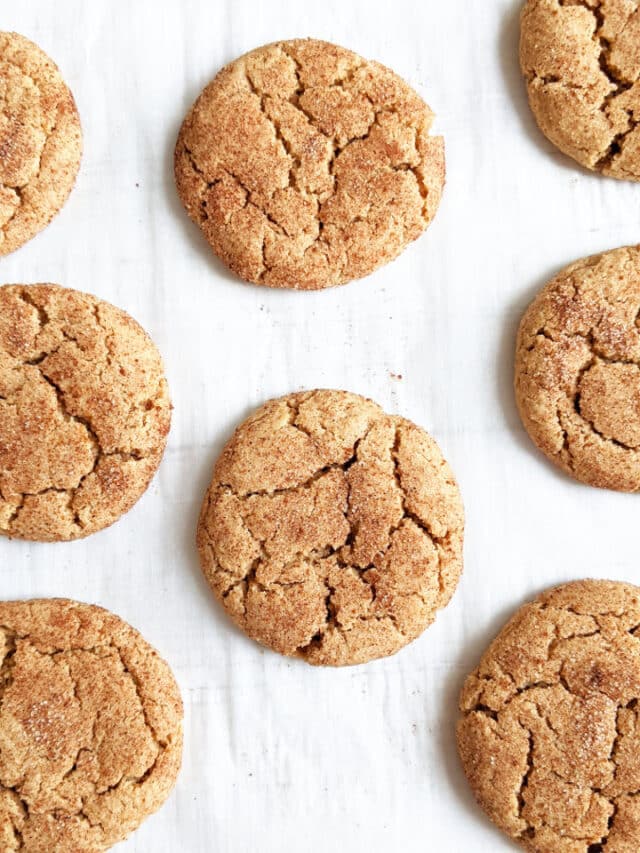 Best Vegan Snickerdoodle Cookies