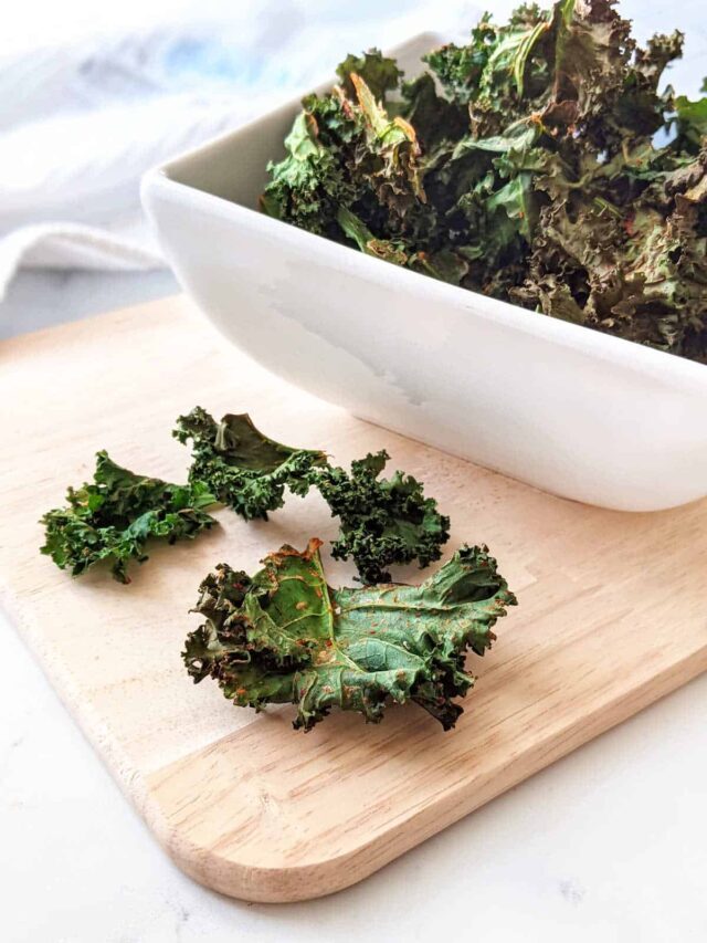 Crispy Air Fryer Kale Chips