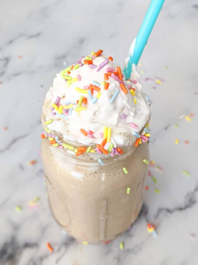 Birthday Cake Protein Shake