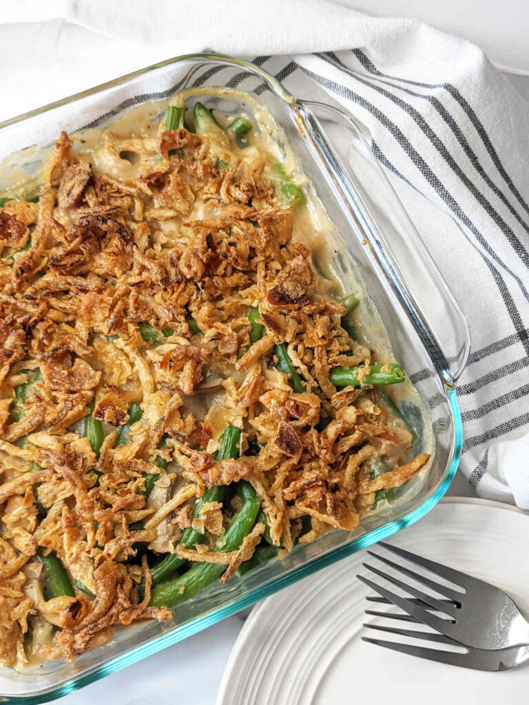 Dairy Free Green Bean Casserole - Health My Lifestyle