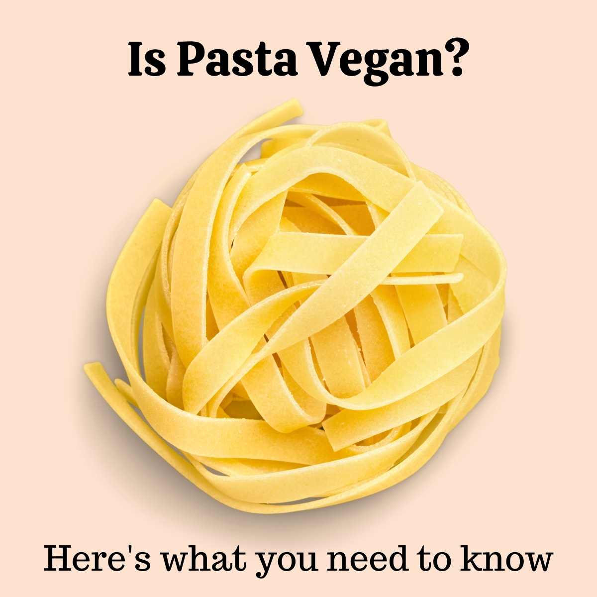 Is Pasta Vegan? Your Complete Guide - Health My Lifestyle