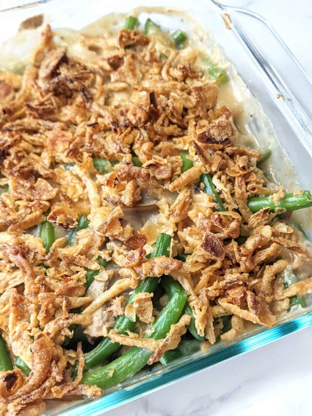 Dairy Free Green Bean Casserole