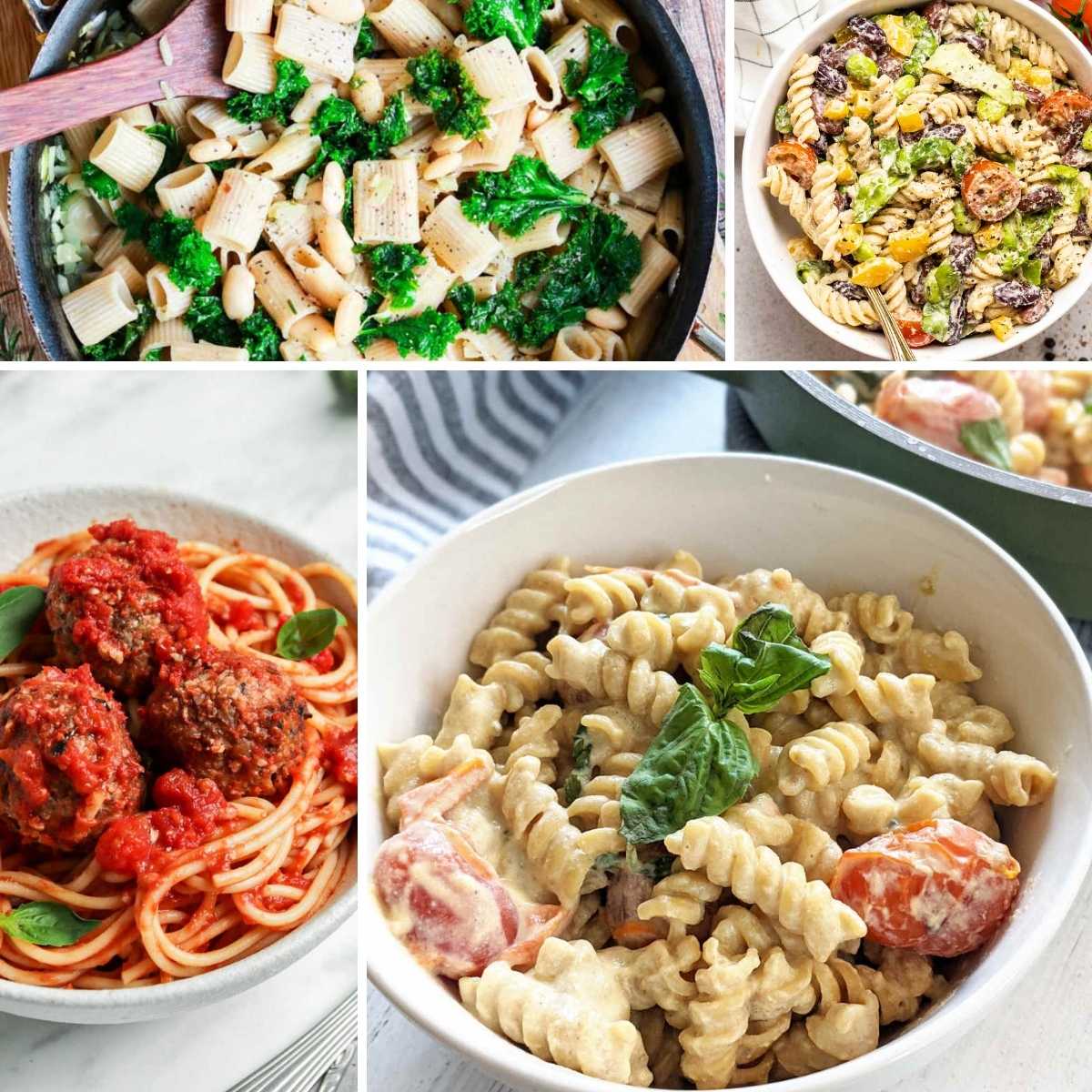 20+ High Protein Vegan Pasta Recipes