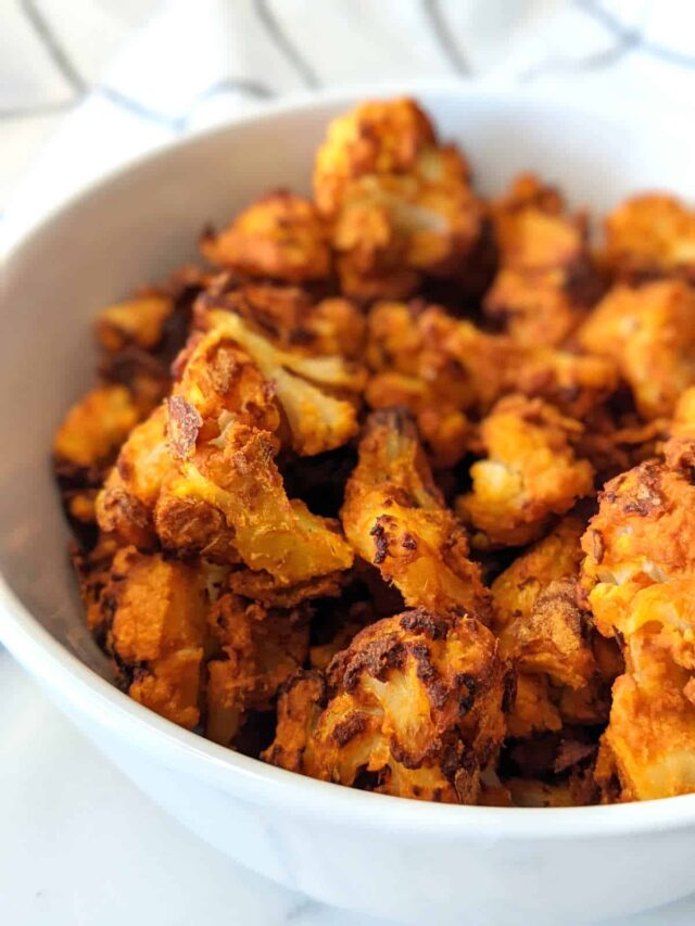 Easy Way To Air Fry Frozen Buffalo Cauliflower