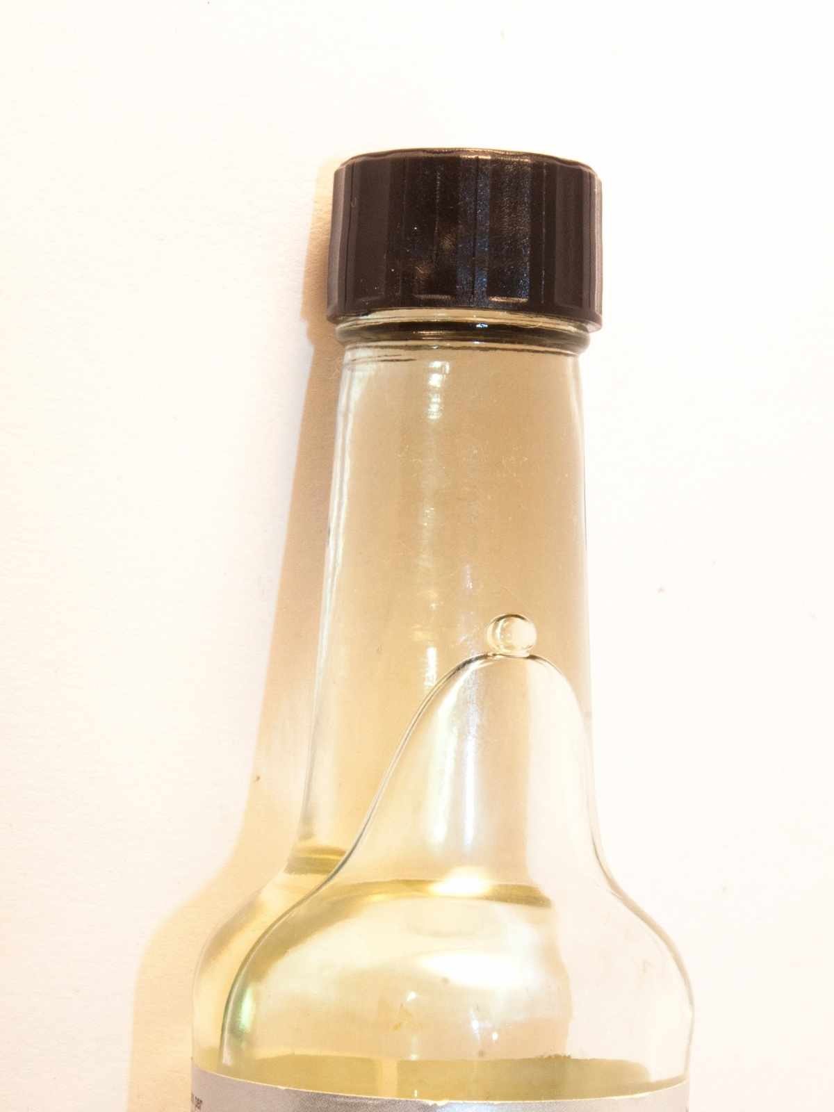 Coconut vinegar substitute in glass bottle.