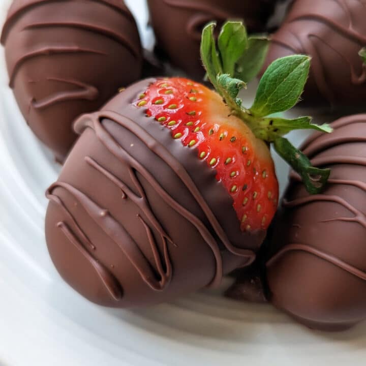 Easy Vegan Chocolate Covered Strawberries (2 Ingredients) Health My
