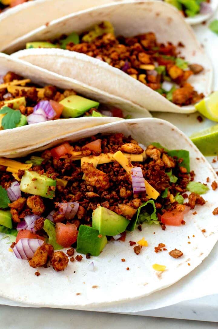 Smoky Tofu Ground Beef (Vegan Tofu Crumbles) - Health My Lifestyle