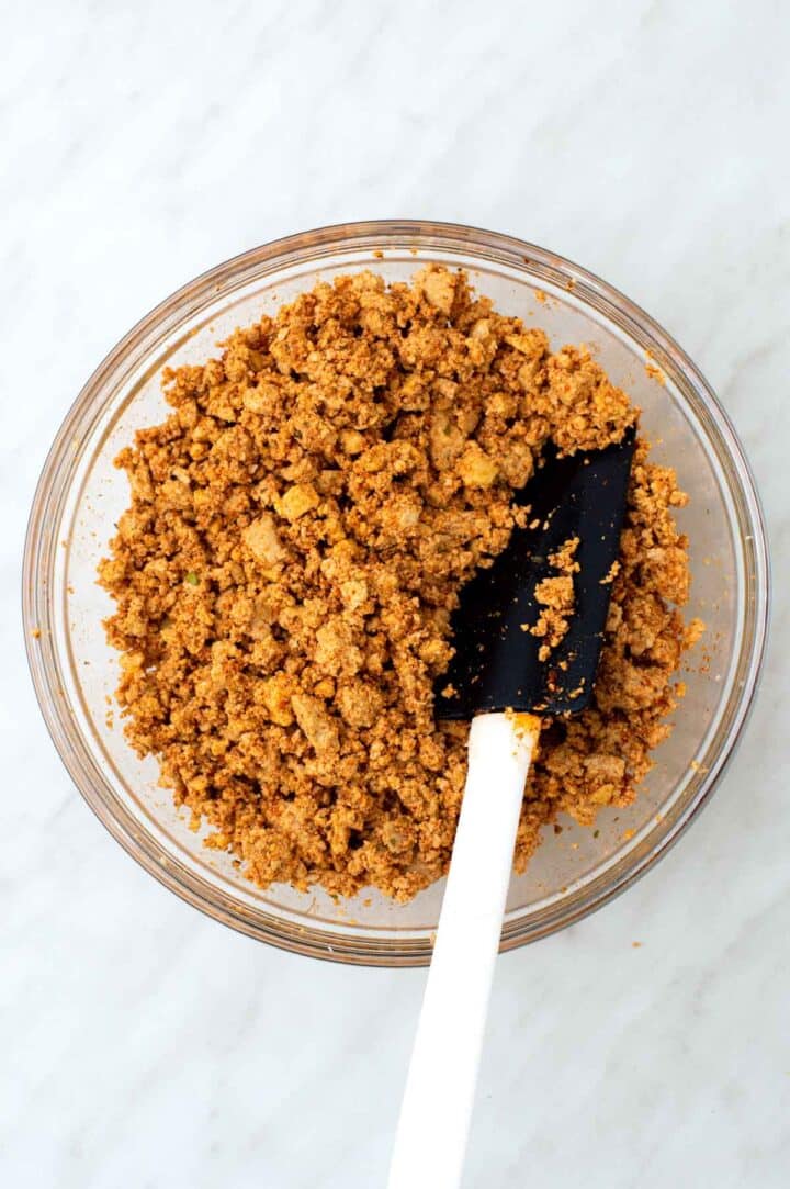 Smoky Tofu Ground Beef (Vegan Tofu Crumbles) - Health My Lifestyle