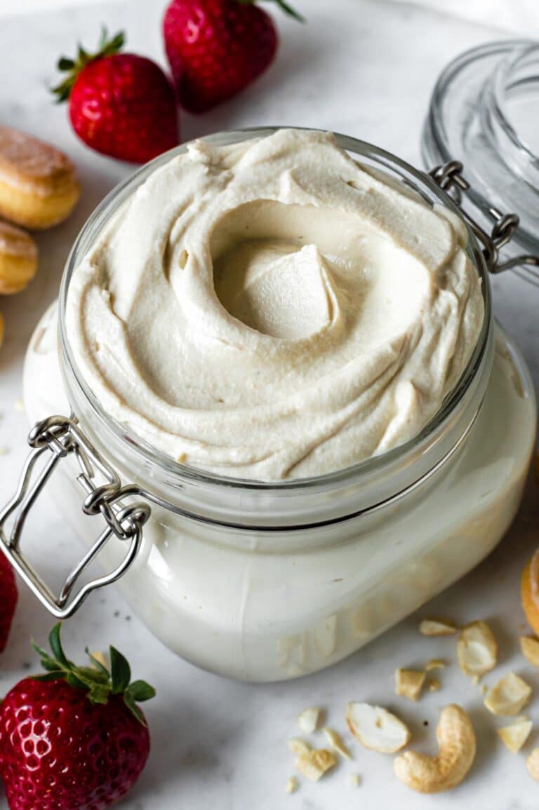 Vegan Mascarpone (Dairy-Free Cheese Recipe)