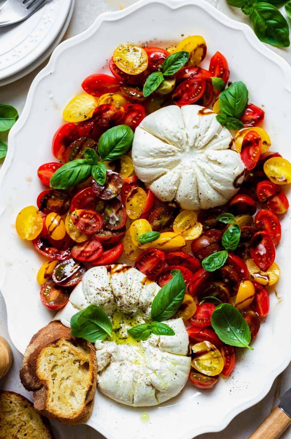 Easy Vegan Burrata Cheese