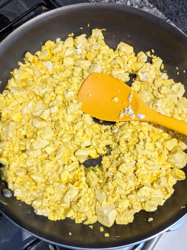 The Best Silken Tofu Scramble