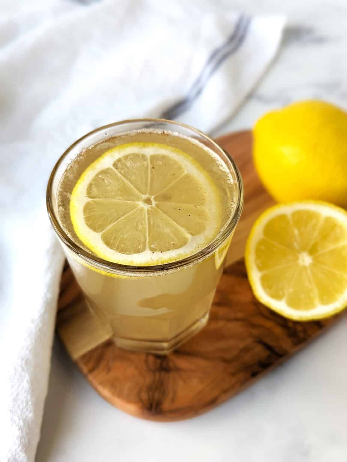 Apple Cider Vinegar and Lemon Juice Drink