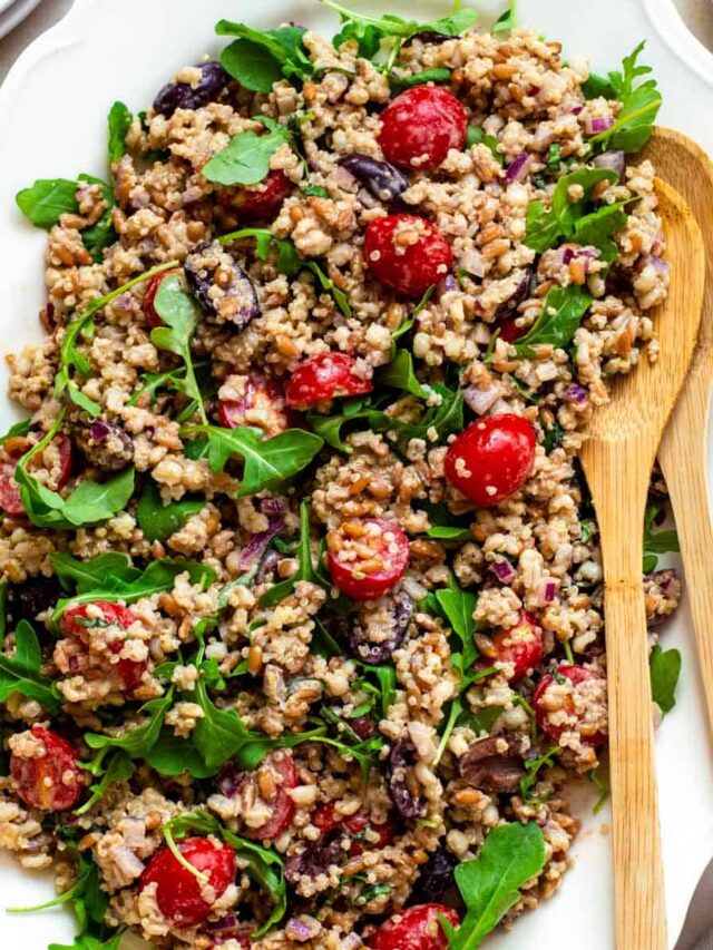 Easy Salad With Ancient Grains